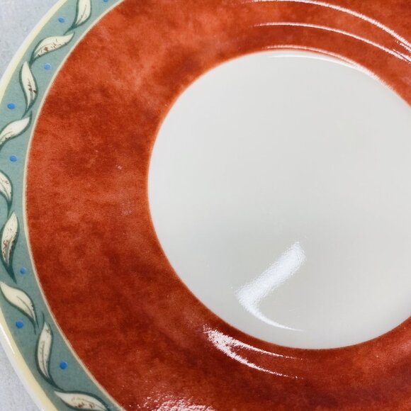 PTS international Interiors PROVENCE Fruit Porcelain 8oz Cups & Saucers Set 4 - Picture 16 of 16